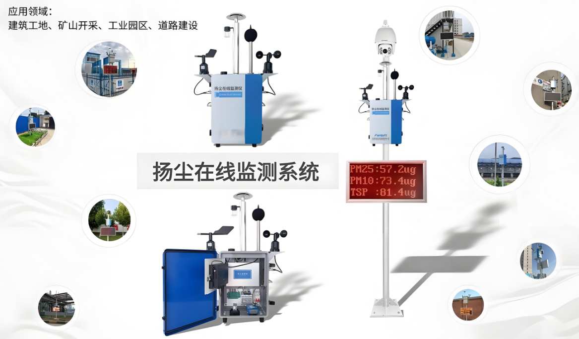 工地施工揚塵監(jiān)測系統(tǒng)主要監(jiān)測哪些數(shù)據(jù)？